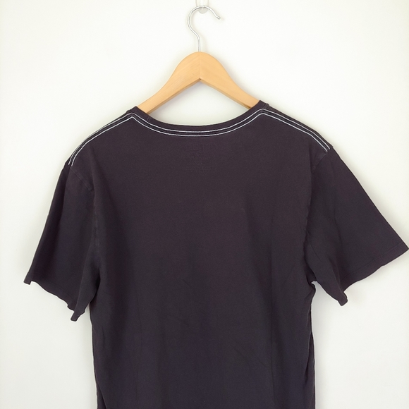 True Religion T Shirt Short Sleeve Size Large Black - Picture 4 of 10